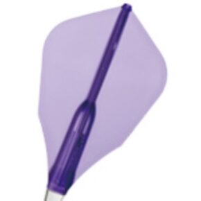 Misaladejuegos Plumas Fit Flight Air 3 unid W Shape Purpura