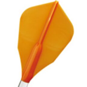 Misaladejuegos Plumas Fit Flight Air 3 unid W Shape Naranja