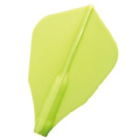 Misaladejuegos Plumas Fit Flight Air 3 unid W Shape Amarillo Claro