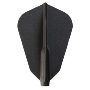 Misaladejuegos Plumas Fit Flight 6 unid. Fantail Negra