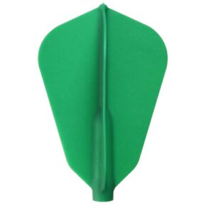 Misaladejuegos Plumas Fit Flight 6 unid. Fantail Verde