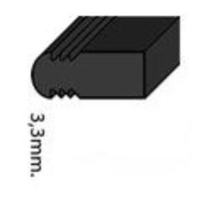 Misaladejuegos Junquillo Billar Sam negro 3.3mm 1m 10169 - Imagen 2