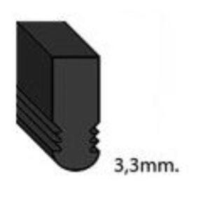 Misaladejuegos Junquillo Billar Sam negro 3.3mm 1m 10169