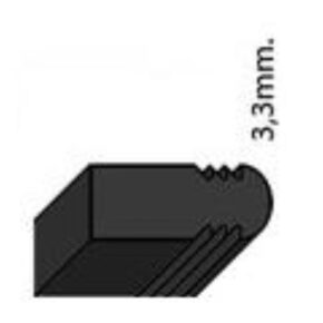 Misaladejuegos Junquillo Billar Sam negro 3.3mm 1m 10169 - Imagen 3