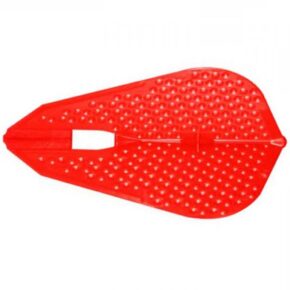 Misaladejuegos Plumas Champagne L-style Dimple Fantail Roja - Imagen 2