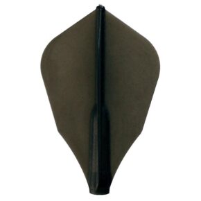 Misaladejuegos Plumas Fit Flight 6 unid. W Shape Negra Natural