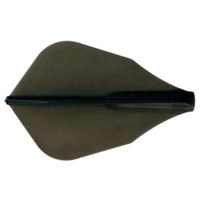 Misaladejuegos Plumas Fit Flight 6 unid. W Shape Negra Natural - Imagen 3