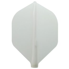 Misaladejuegos Plumas Fit Flight 6 unid. Rocket Blanca Transparente