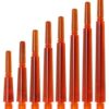 Misaladejuegos Cañas Fit Shaft Gear Normal Locked Naranja (Fija) Talla 5