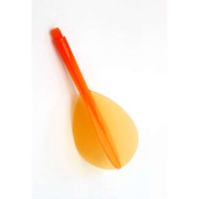 Misaladejuegos Plumas CONDOR Naranja pear/oval larga.33.5mm 3 Uds. - Imagen 2