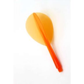Misaladejuegos Plumas CONDOR Naranja pear/oval larga.33.5mm 3 Uds. - Imagen 3