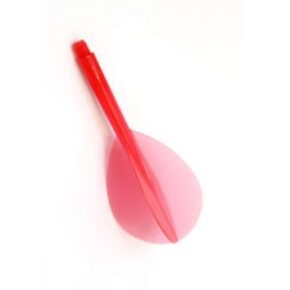 Misaladejuegos Plumas CONDOR Roja pear/oval corta 21.5mm 3 Uds. 2000370 - Imagen 2