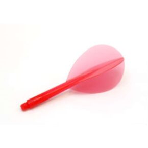 Misaladejuegos Plumas CONDOR Roja pear/oval corta 21.5mm 3 Uds. 2000370