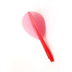 Misaladejuegos Plumas CONDOR Roja pear/oval corta 21.5mm 3 Uds. 2000370 - Imagen 3