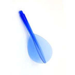 Misaladejuegos Plumas Condor Flights Azul pear/oval larga.33.5mm 3 Uds. - Imagen 2
