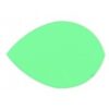 Misaladejuegos Plumas Poly Metronic Oval Verde Fluro - Imagen 2