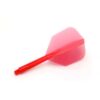 Misaladejuegos Plumas CONDOR Roja Shape Corta 21.5mm 3 Uds. 2000318