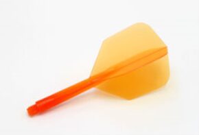 Misaladejuegos Plumas CONDOR Naranja Shape Larga. 33.5mm 3 Uds.