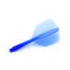 Misaladejuegos Plumas Condor Flights Azul Shape Larga. 33.5mm 3 Uds.