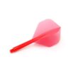 Misaladejuegos Plumas CONDOR Roja Standard  Larga 33.5mm Uds.