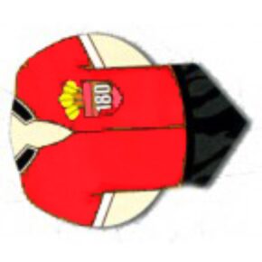 Misaladejuegos Plumas Ruthless Supreme Rojo 180 - Imagen 3