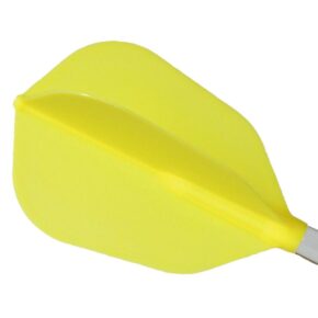 Misaladejuegos Plumas Fit Flight Air Super Shape Amarilla - Imagen 3