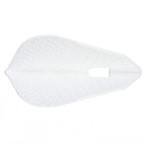 Misaladejuegos Plumas Champagne L-style Dimple Fantail Blanca   L9D-W. - Imagen 3