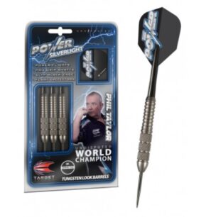 Misaladejuegos Dardos Target Steel Tip Power SilverLight Phil Taylor 22g   200250 - Imagen 2