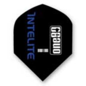 Misaladejuegos Pluma para Dardos One80 Tamaño Standard Negro. 8001