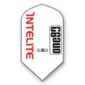 Misaladejuegos Pluma para Dardos One80 Tamaño Slim Blanco. 8010C