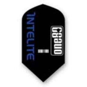 Misaladejuegos Pluma para Dardos One80 Tamaño Slim Negro. 8009