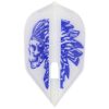 Misaladejuegos Plumas para Dardos Champagne L-Style Shape Jonny Blanca / Azul