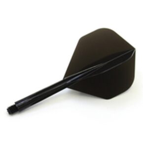 Misaladejuegos Plumas CONDOR Negra Standard Corta 21.5mm 3 Uds