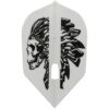 Misaladejuegos Plumas para Dardos Champagne L-Style Shape Jonny v.1 Blanco/Negro