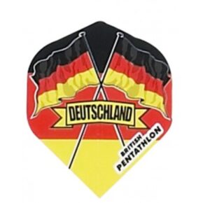 Misaladejuegos Plumas Pentathlon Standard Bandera Alemania 2401