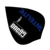 Misaladejuegos Pluma para Dardos One80 Tamaño Kite  Negro 8005 - Imagen 2
