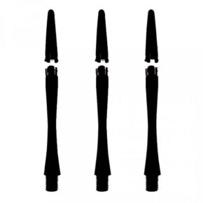 Misaladejuegos Cañas para Dardos One80 Intelite  Negras Larga 2141-Medium
