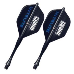 Misaladejuegos Cañas para Dardos One80 Intelite  Negras Larga 2141-Medium - Imagen 3