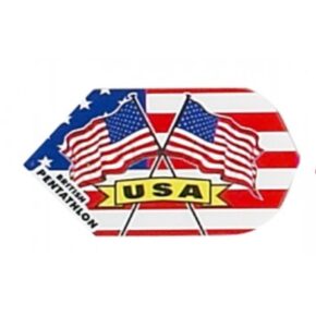 Misaladejuegos Plumas Pentathlon Slim Bandera Estados Unidos 2470 - Imagen 2