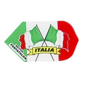Misaladejuegos Plumas Pentathlon Slim Bandera Italia 2473 - Imagen 2