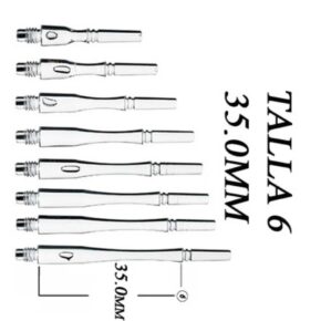 Misaladejuegos Cañas Fit Shaft Gear Hybrid Giratoria Blanca Talla 6 - Imagen 3