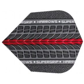 Misaladejuegos Plumas Harrows Standard Supergrip Roja 1704 - Imagen 2