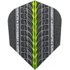 Misaladejuegos Plumas Harrows Standard Supergrip Verde  1703