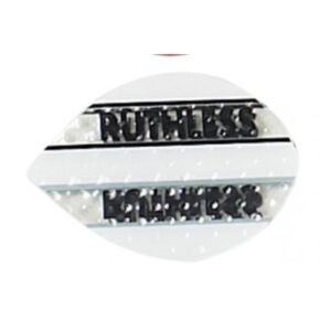 Misaladejuegos Plumas Ruthless Pear Embosed Blanca 4331 - Imagen 2