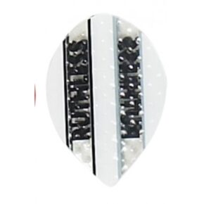 Misaladejuegos Plumas Ruthless Pear Embosed Blanca 4331