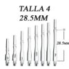 Misaladejuegos Cañas Fit Shaft Gear Hybrid Giratoria Blanca Talla 4 - Imagen 2