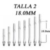 Misaladejuegos Cañas Fit Shaft Gear Slim Fija Blanca Talla 2 - Imagen 2