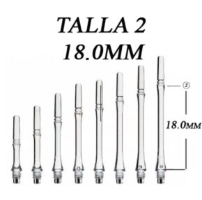 Misaladejuegos Cañas Fit Shaft Gear Slim Fija Blanca Talla 2 - Imagen 2