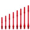 Misaladejuegos Cañas Fit Shaft Gear Slim Fija Tranparente Rojo Talla 5