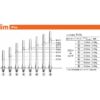 Misaladejuegos Cañas Fit Shaft Gear Slim Giratoria Blanca Talla 4 - Imagen 2